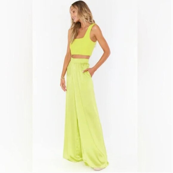 Show Me Your MuMu Pants - Show Me Your Mumu Irwin Pants in Citrine